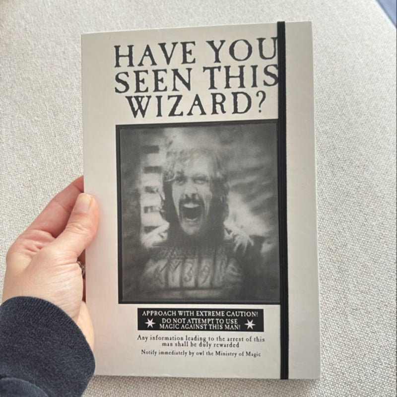 Harry Potter Notebook (blank pages) Lenticular Cover 