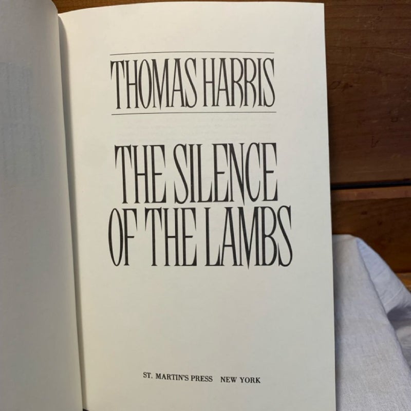 The Silence of the Lambs (1st ed./1st printing)