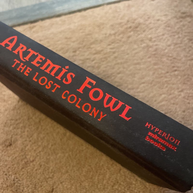 Artemis Fowl the Lost Colony