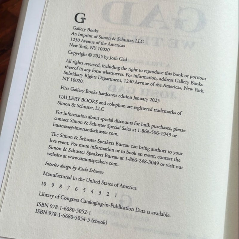 In Gad We Trust