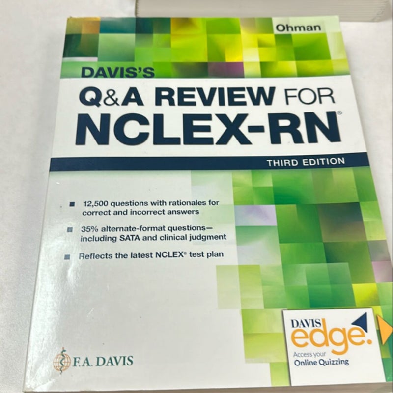 Davis's Q&a Review for NCLEX-RN®