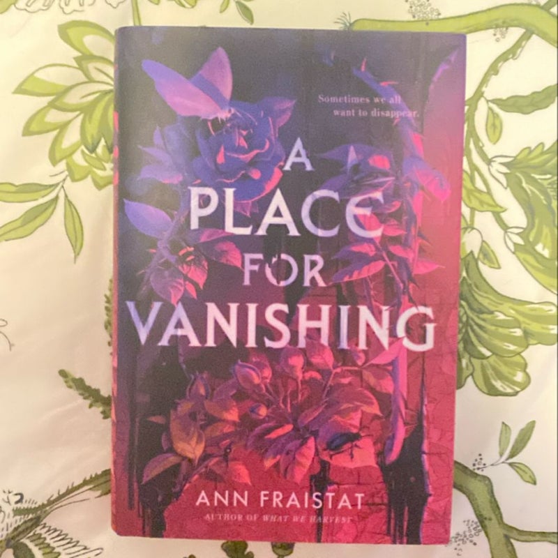 A Place for Vanishing