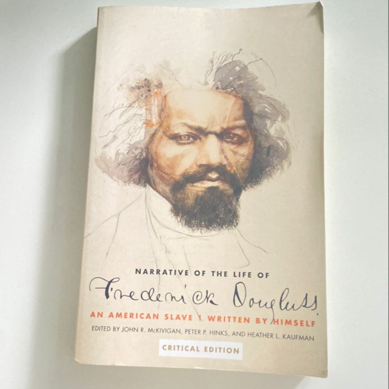 Narrative of the Life of Frederick Douglass, an American Slave