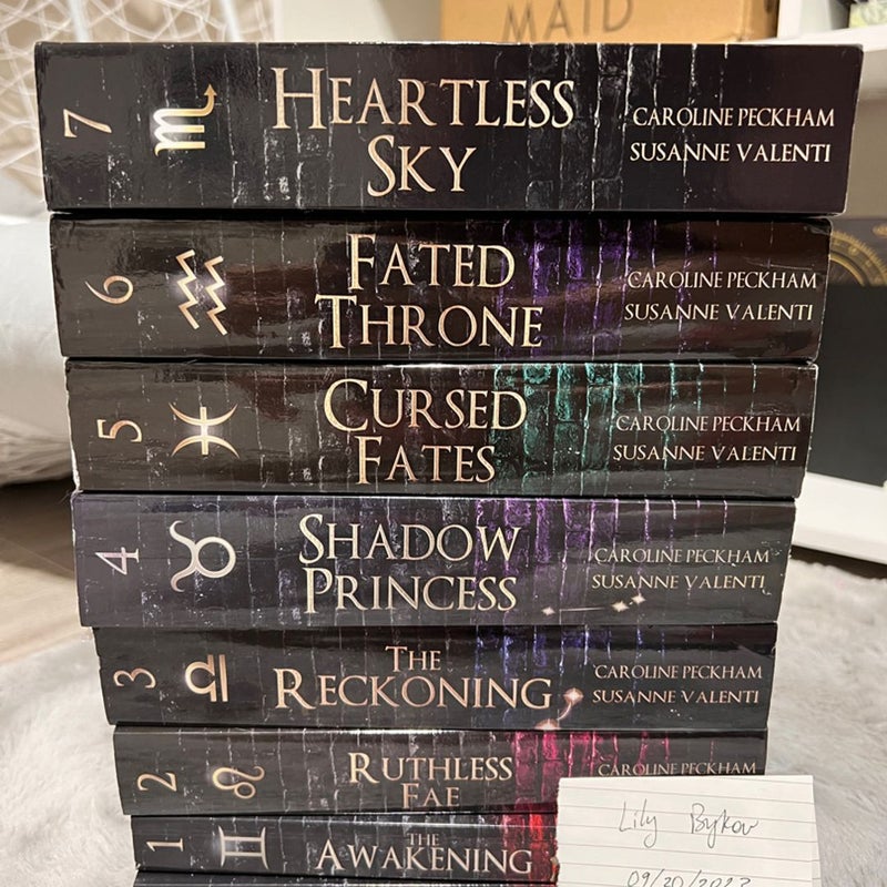 Zodiac academy book 1-7 