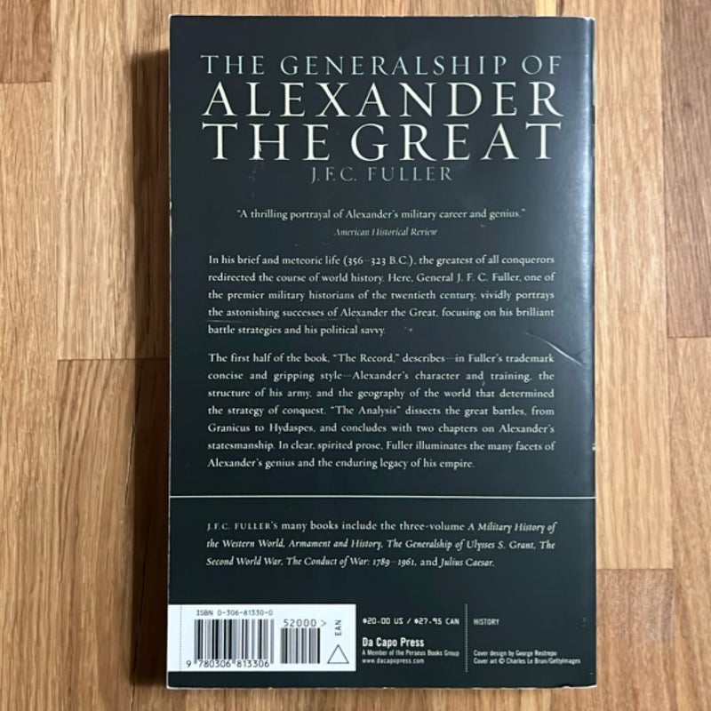 The Generalship of Alexander the Great