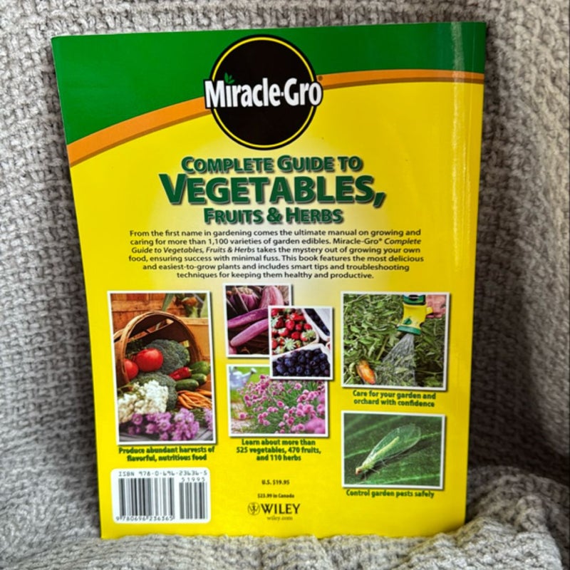 Complete Guide to Vegetables Fruits and Herbs