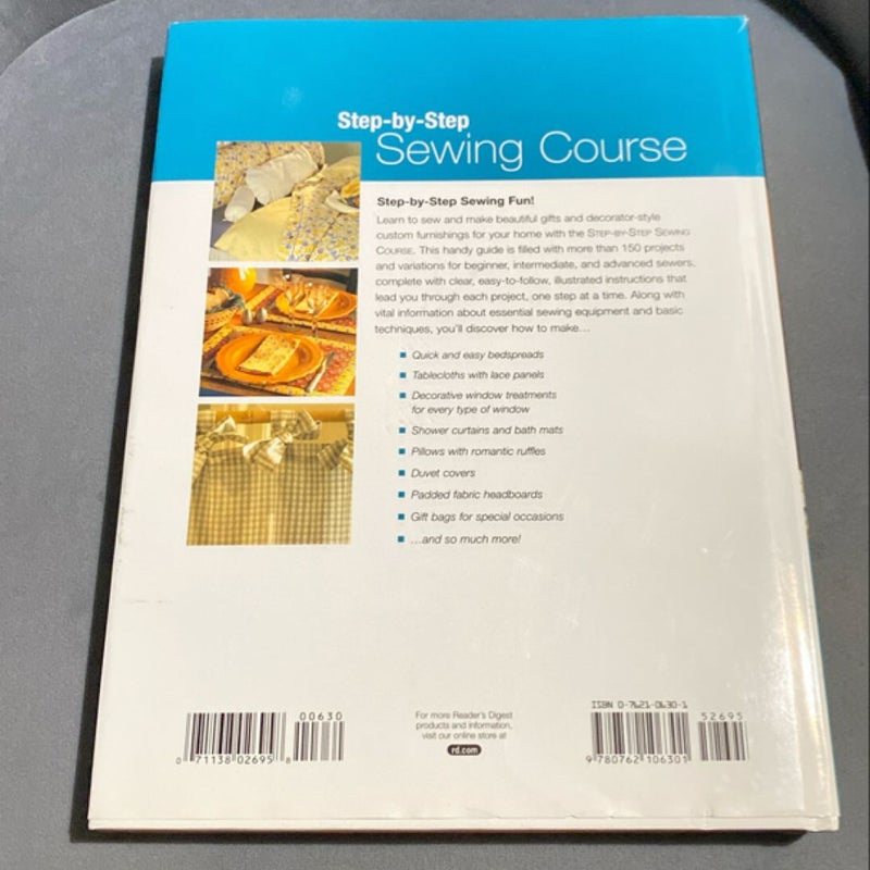 Step-by-Step Sewing Course