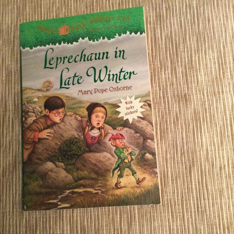 Magic Tree Merlin Mission Books: Leprechaun in Late Winter #43 &  Winter of the Ice Wizard #32 