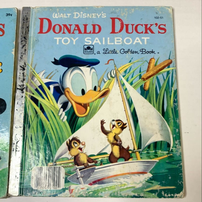 Vintage Disney Little Golden Books 