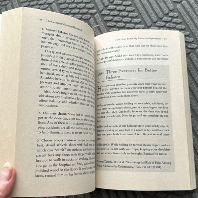 The Caregiver's Survival Handbook
