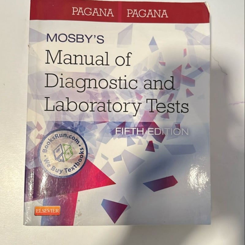 Mosby's Manual of Diagnostic and Laboratory Tests