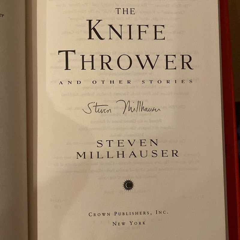 The Knife Thrower and Other Stories—Signed