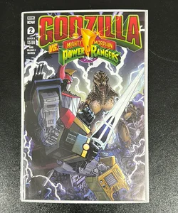 Godzilla VS. Might Morphin Power Rangers #2