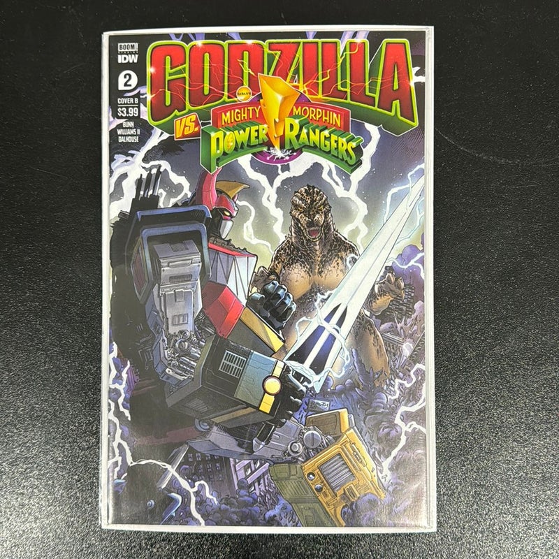 Godzilla VS. Might Morphin Power Rangers #2