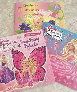 Barbie bundle of 3 books