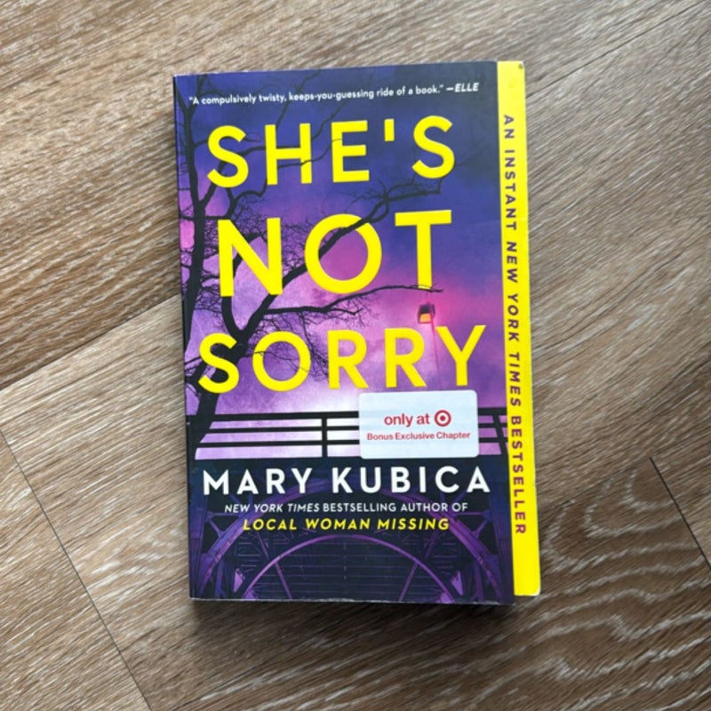 She's Not Sorry