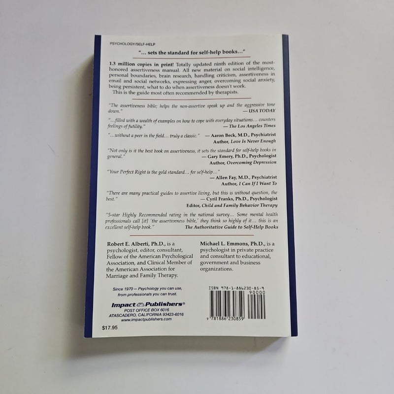 Your Perfect Right by Robert E. Alberti, Michael L. Emmons
