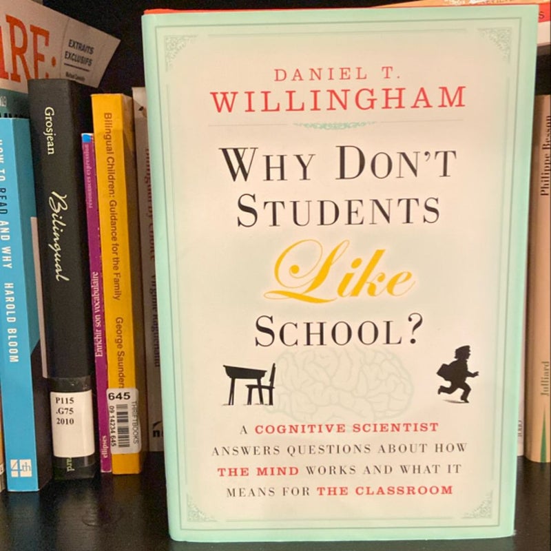 Why Don't Students Like School?