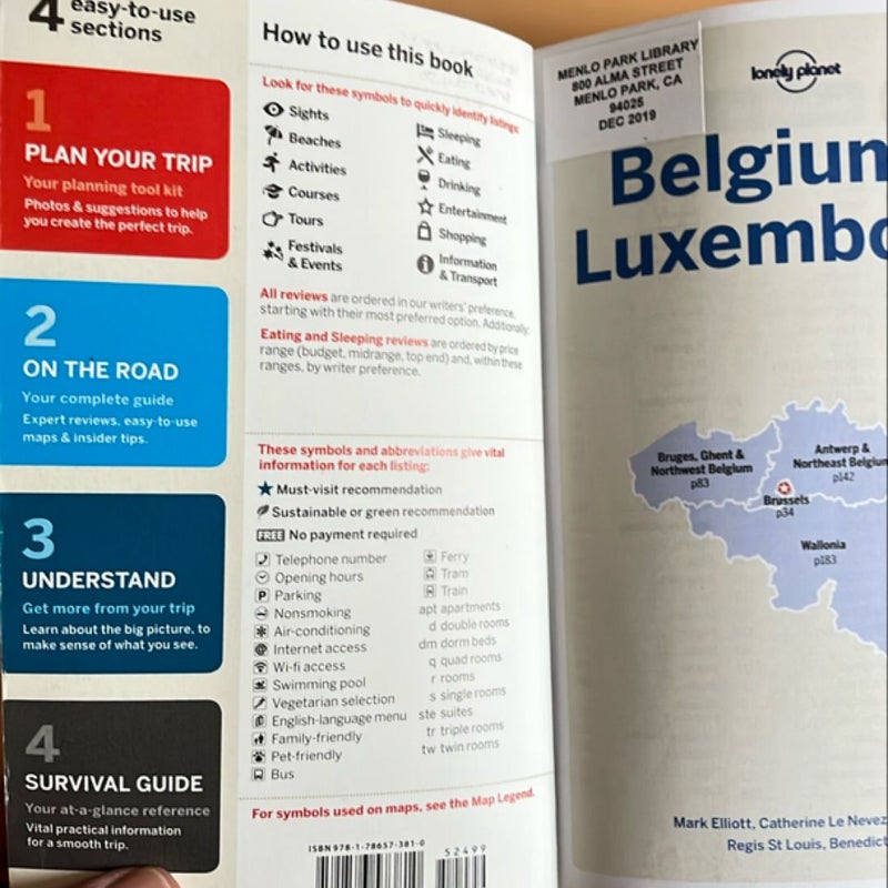 Lonely Planet Belgium and Luxembourg 7