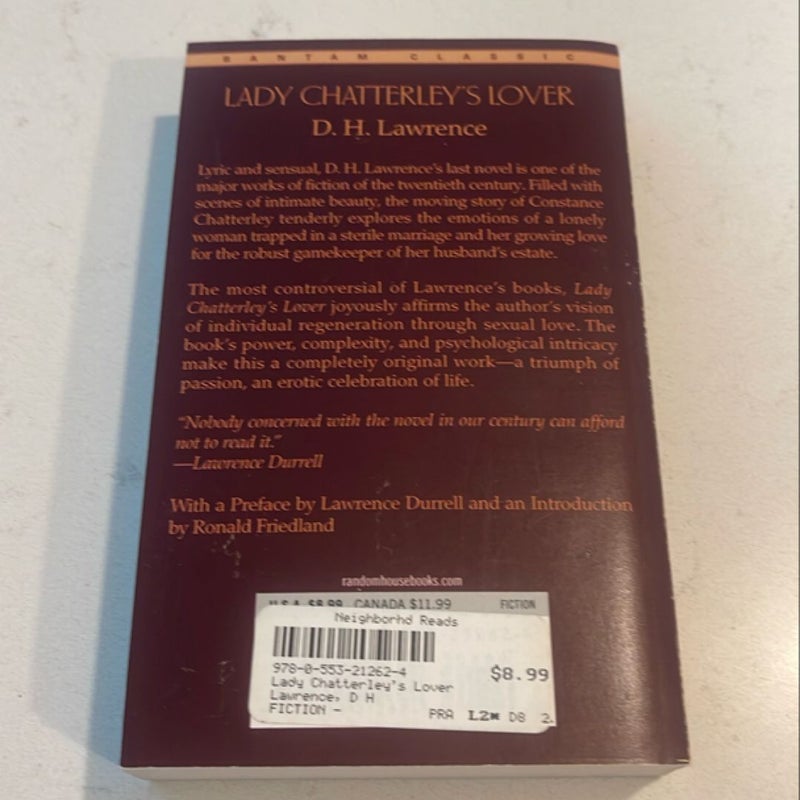 Lady Chatterley's Lover