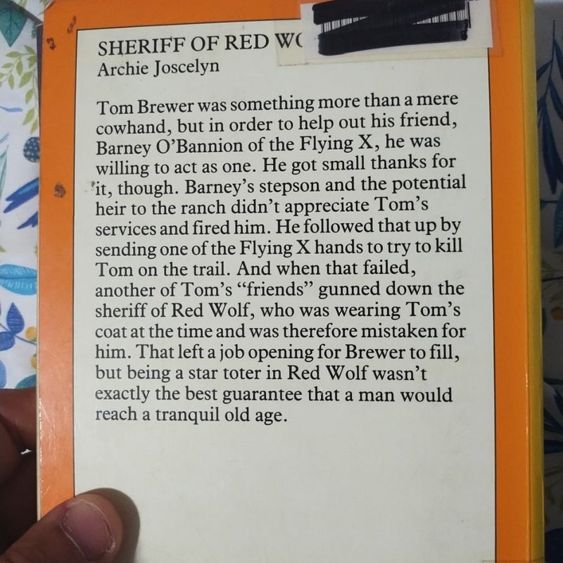Sheriff of Red Wolf