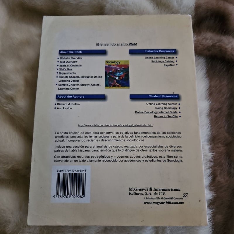 Sociología con aplicaciones en paises de habla hispana