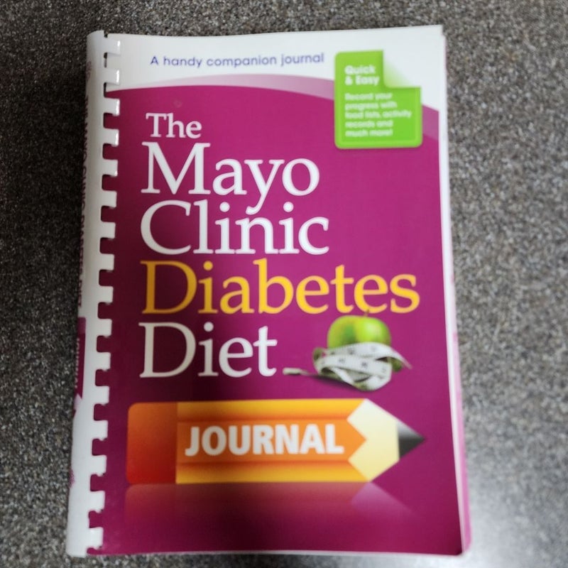 2 Books - Mayo Clinic Diabetes Diet by Mayo Clinic Book and Journal 