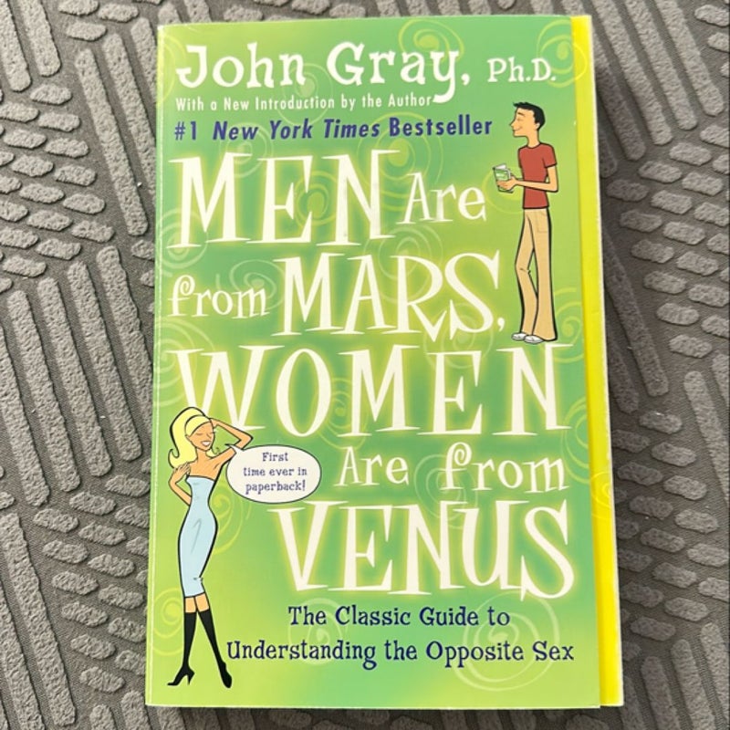 Men Are from Mars, Women Are from Venus