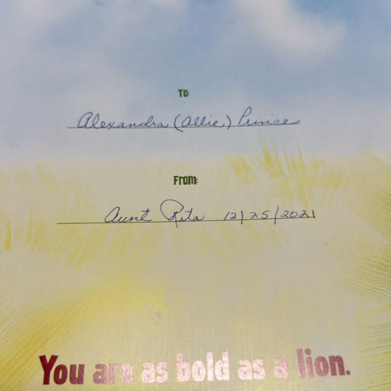 Lizzy the Lioness First Edition