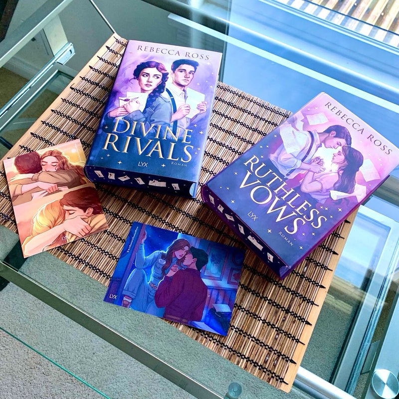 Divine Rivals & Ruthless Vows German Special Editions NEW & SEALED Rebecca Ross