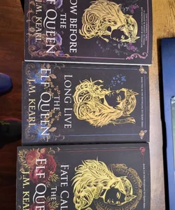 Fate Calls the Elf Quuen 3 books signed