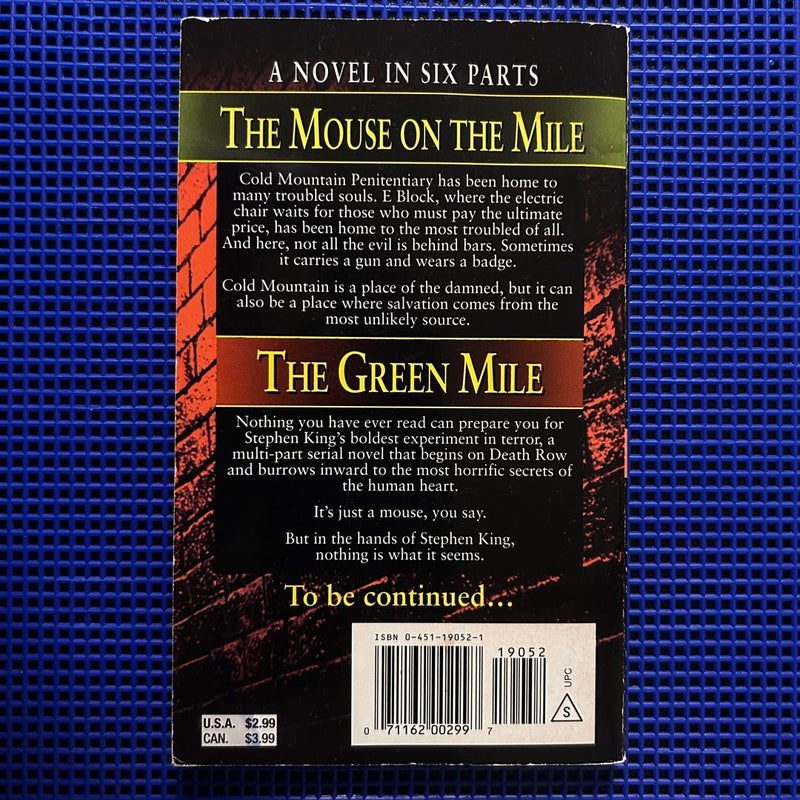 The Mouse on the Mile (The Green Mile, Part 2)