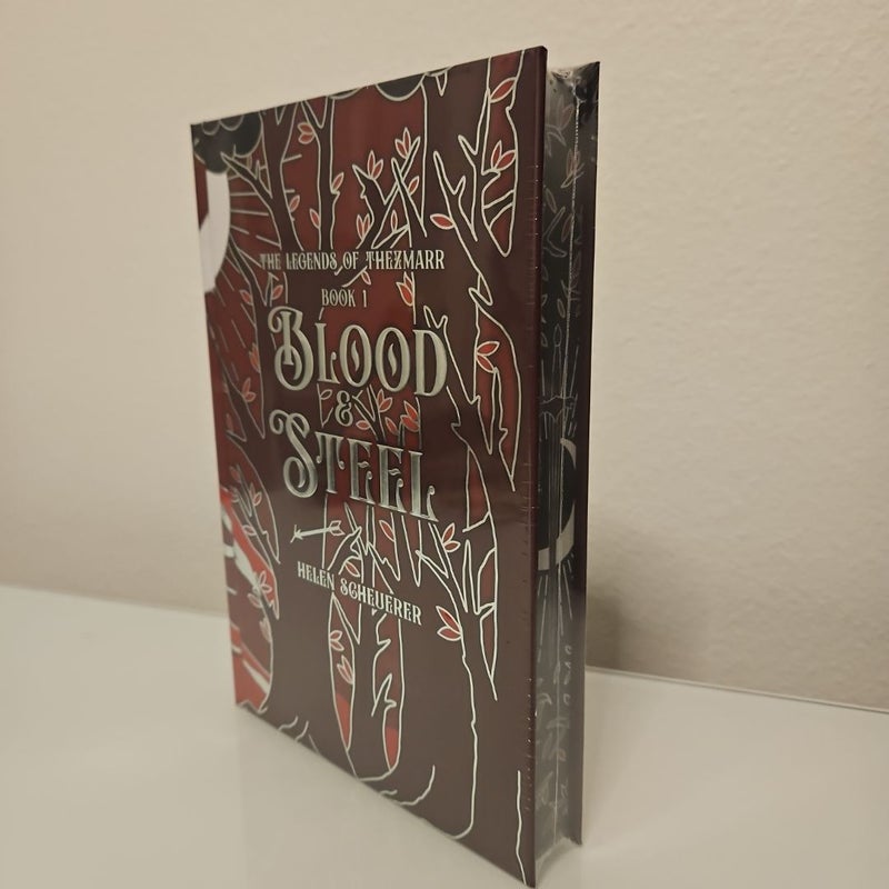 Moonlight Book Box: Blood and Steel: Legends of Thezmarr Book 1 SIGNED