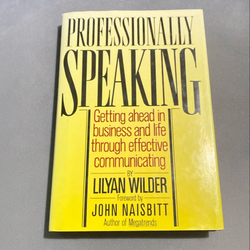 Professional Speaking