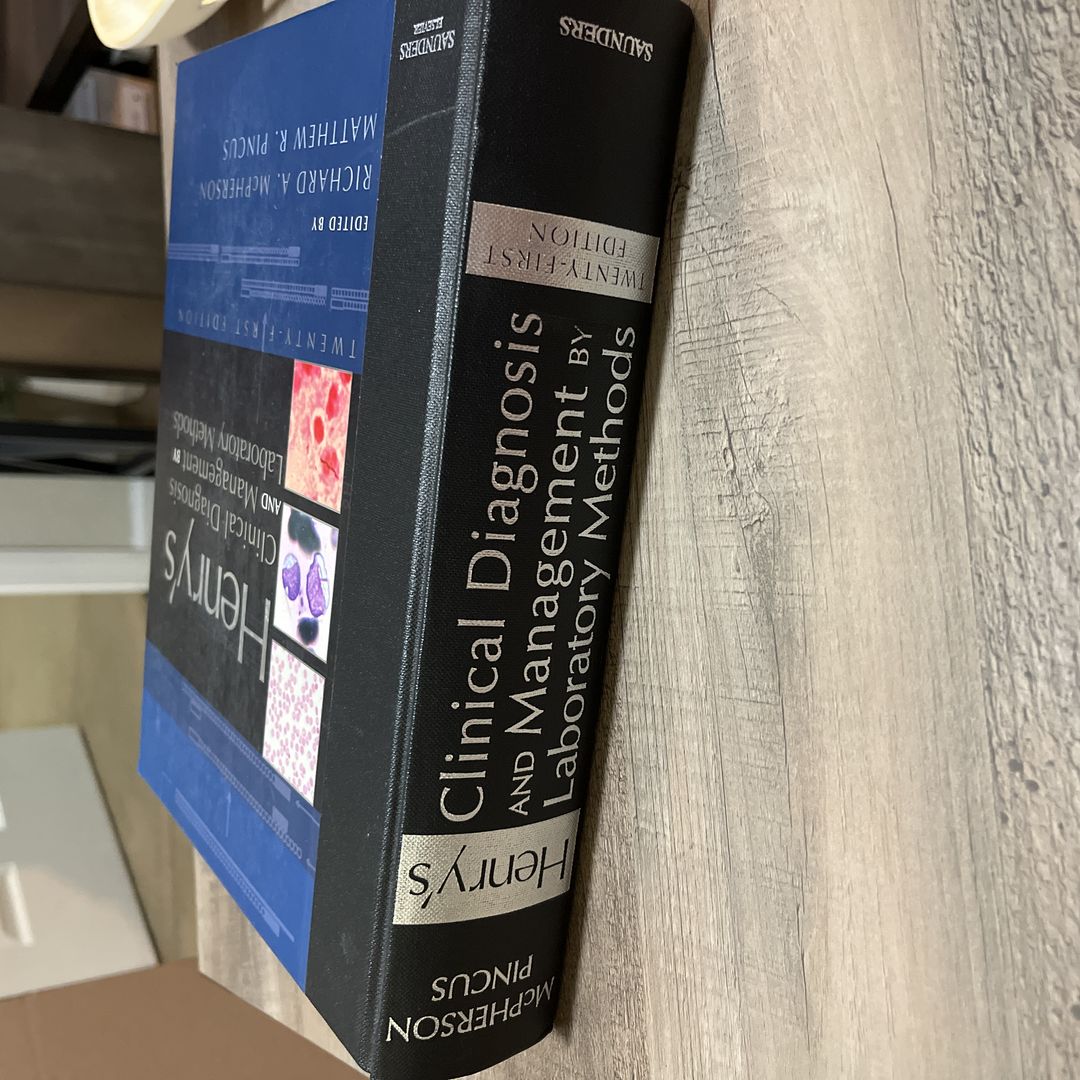 Henry's Clinical Diagnosis and Management by Laboratory Methods by