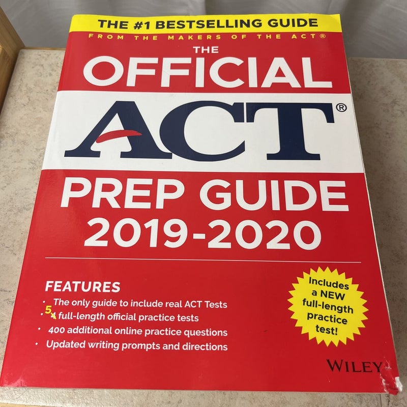 The Official ACT Prep Guide 2019-2020, (Book + 5 Practice Tests + Bonus Online Content)