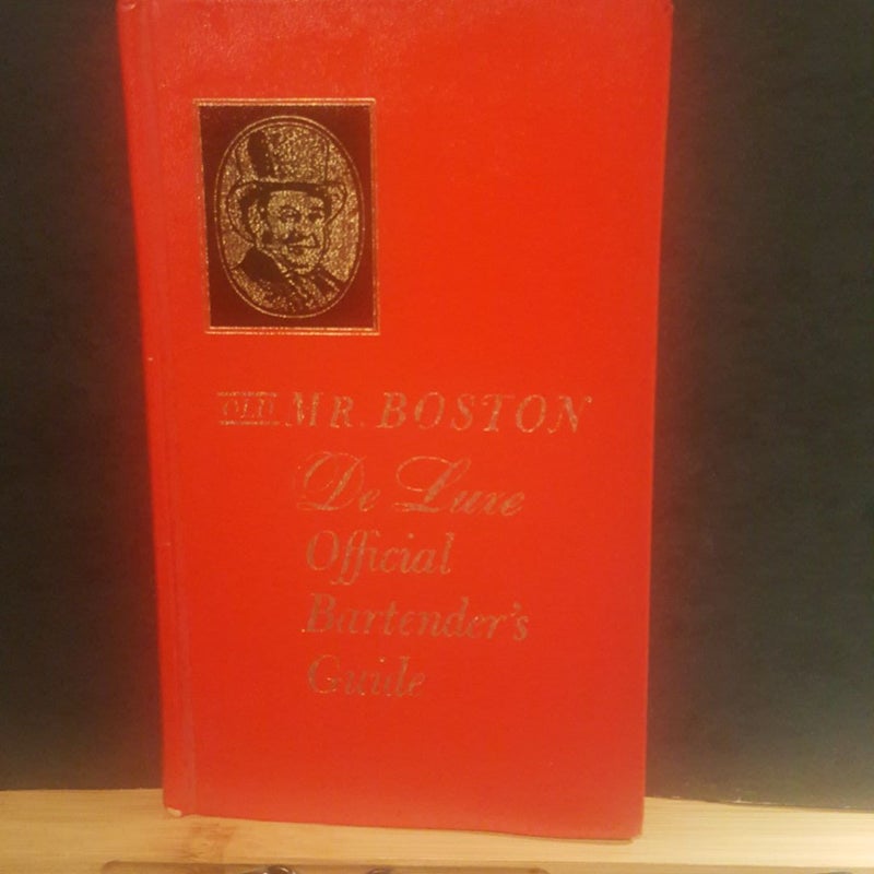 Old Mr Boston Deluxe official bartender's guide