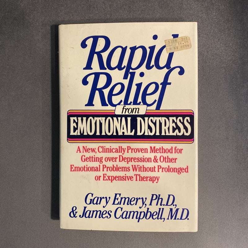 Rapid Relief from Emotional Distress