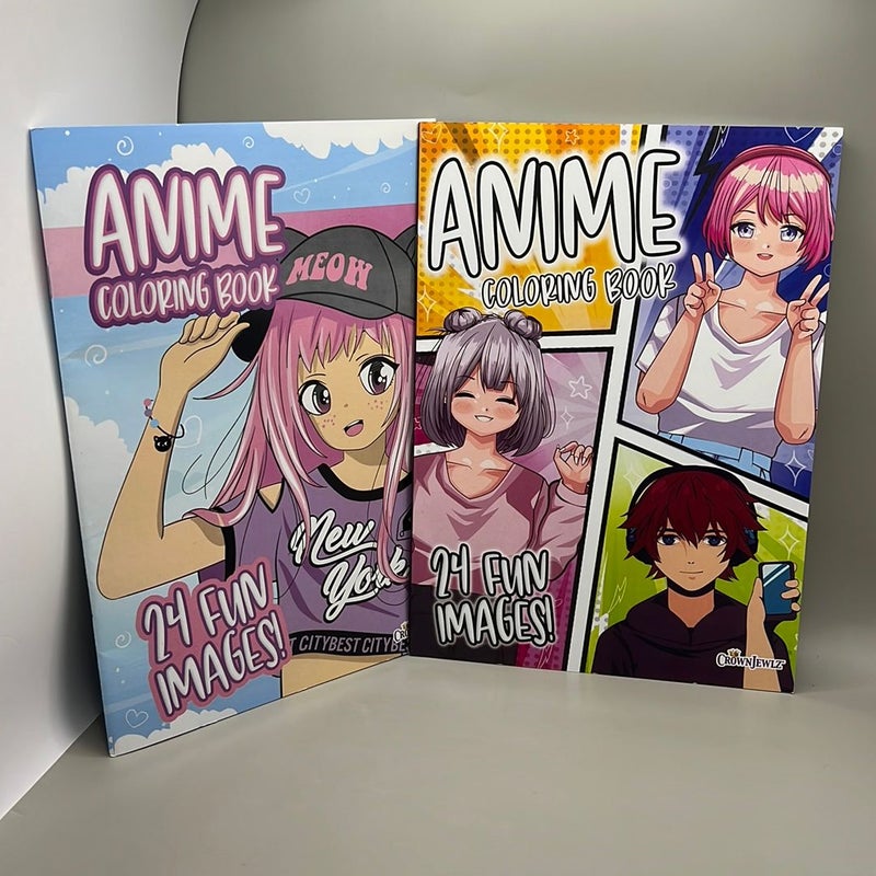 Anime/Manga Coloring/Drawing Bundle 