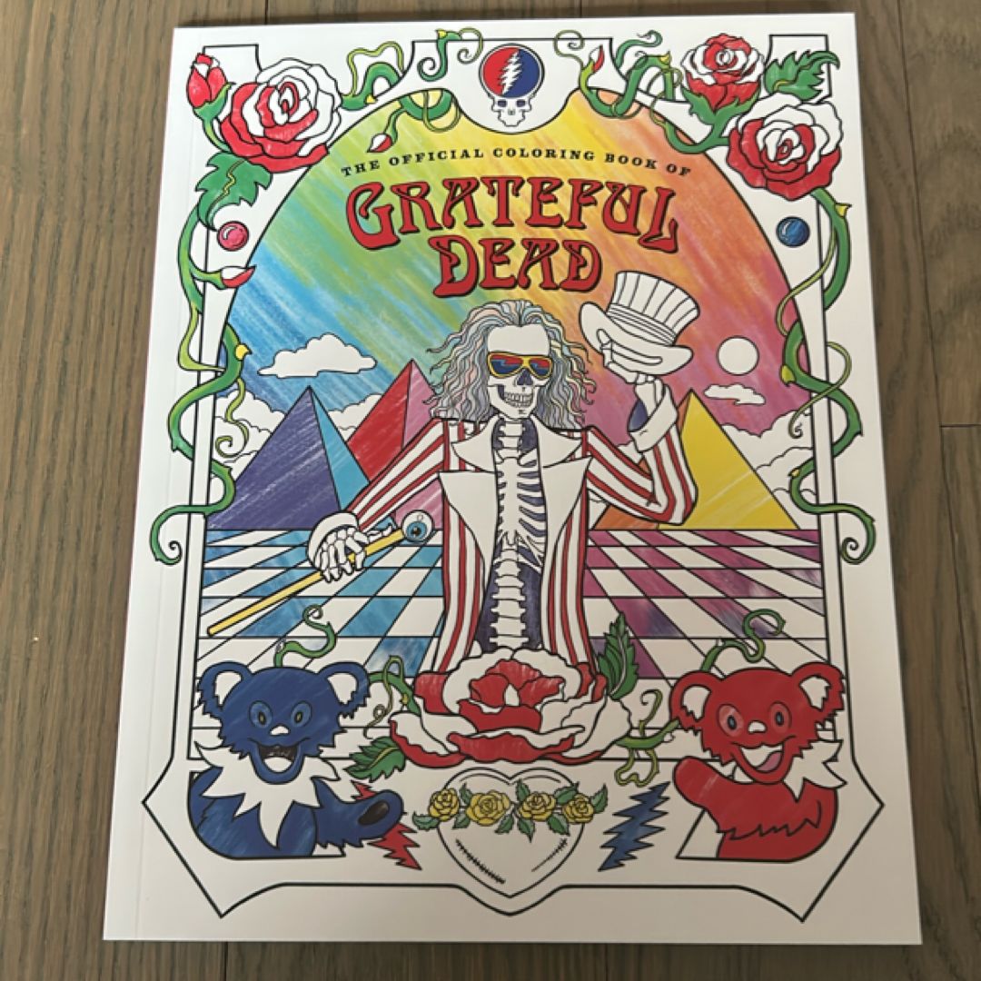 The Official Coloring Book of Grateful Dead