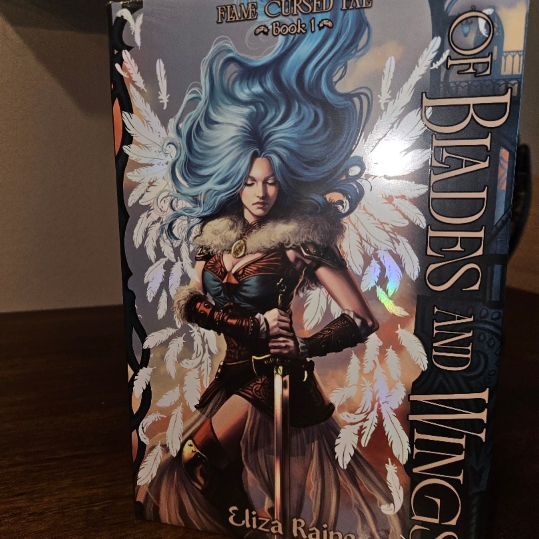 Bookish Box *SIGNED* Of Blades And Wings by Eliza Raine, Hardcover ...