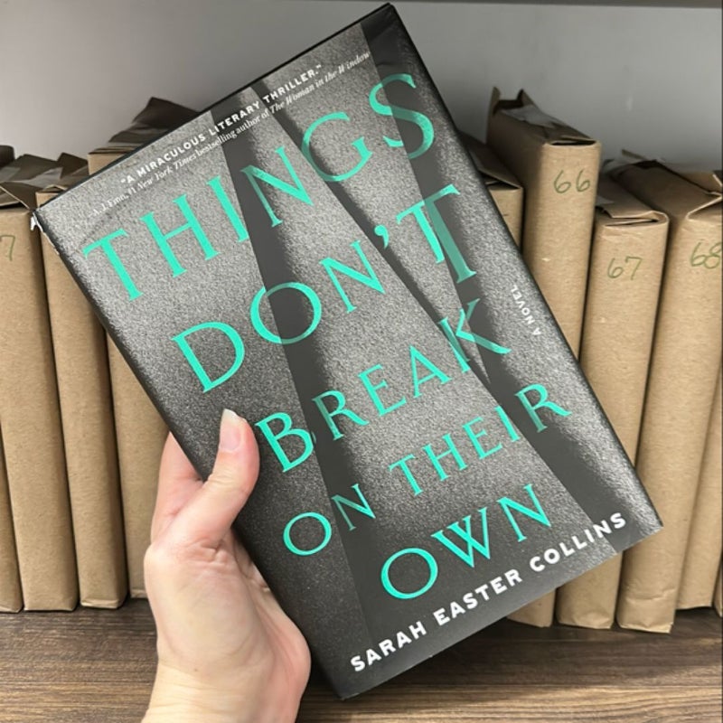 Things Don't Break on Their Own by Sarah Easter Collins