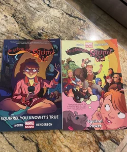 The Unbeatable Squirrel Girl book set of 2