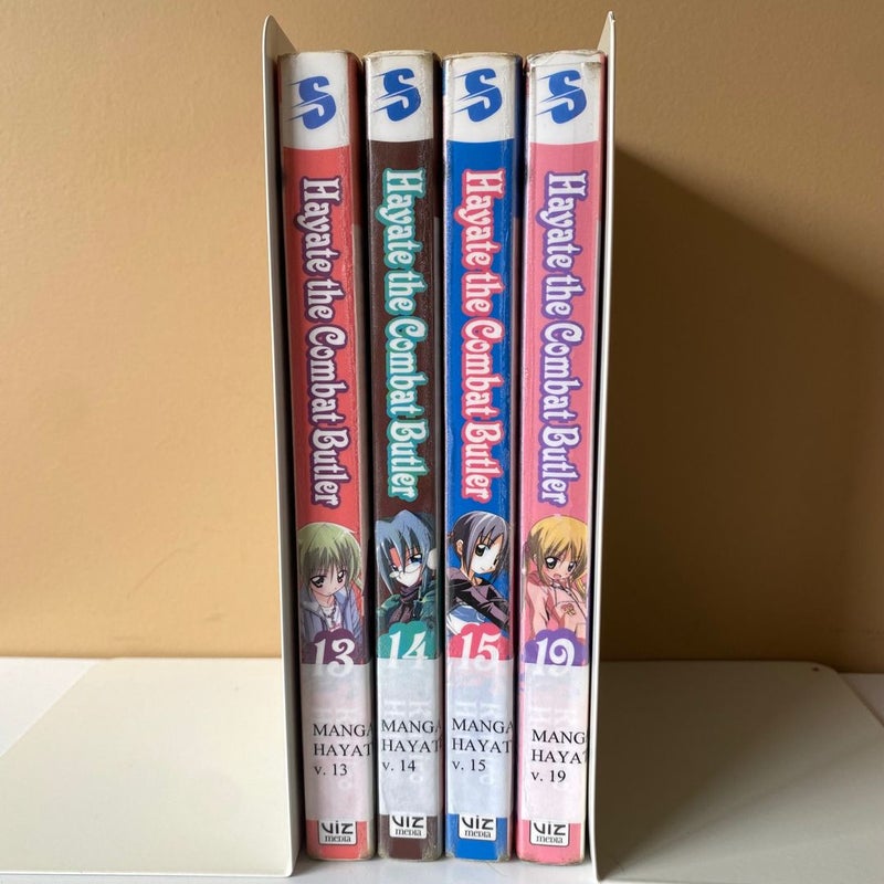 Hayate the Combat Butler, Vol. 13, 14,15, & 19