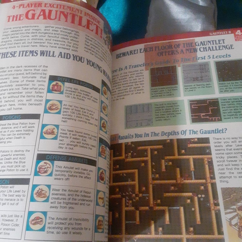 Nintendo Power strategy guide for 4-player option 