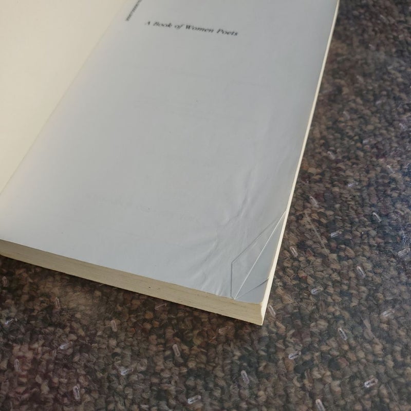 A Book of Women Poets from Antiquity to Now