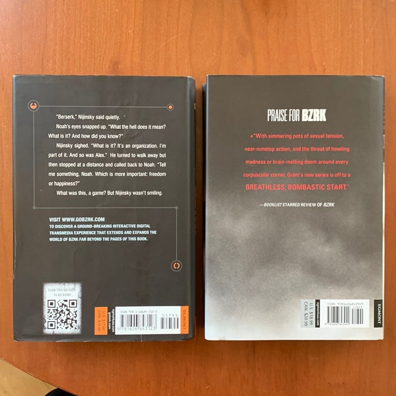 Bzrk & Bzrk Reloaded (First Edition, First Printing)