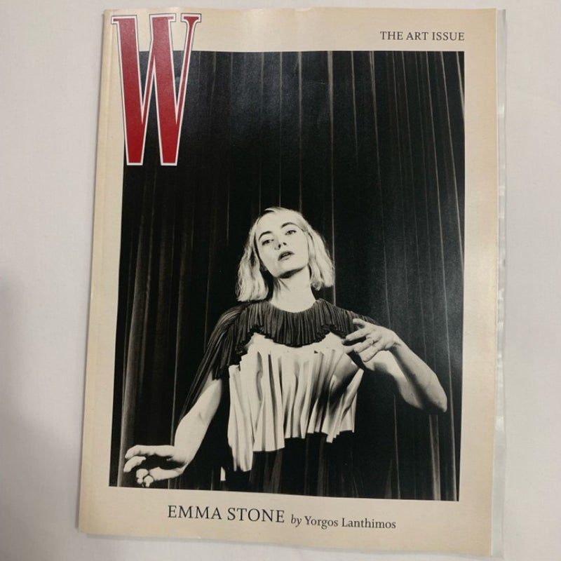 W Magazine Emma Stone “The Art Issue” Issue Volume 6 2023