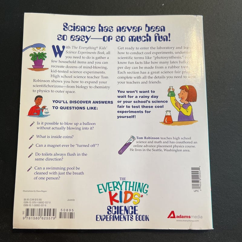 The Everything Kids' Science Experiments Book