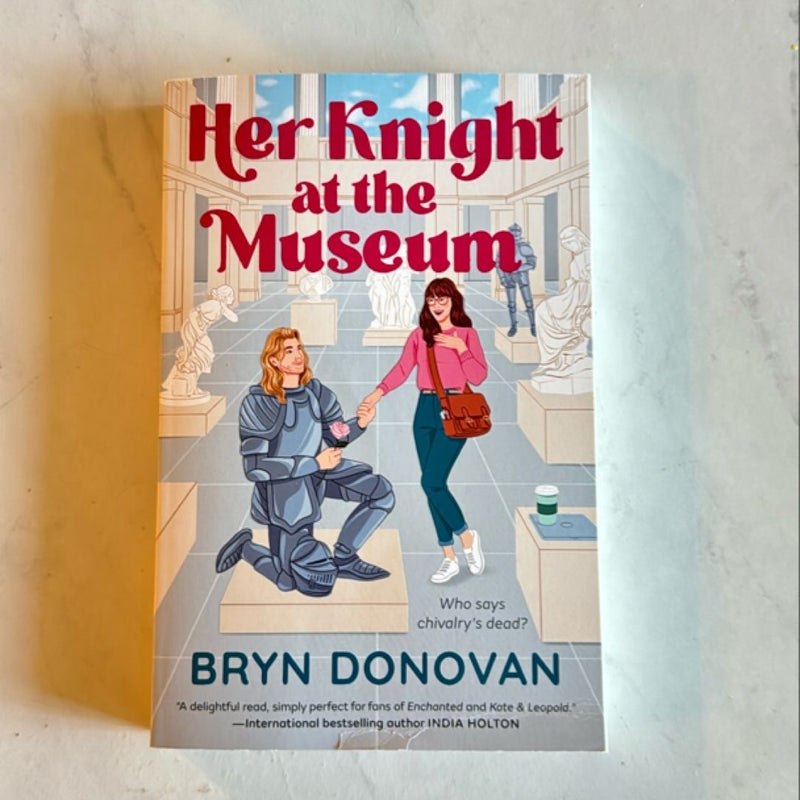 Her Knight at the Museum